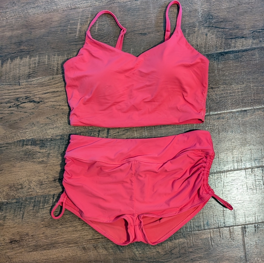 CRZ Yoga Women's Bikini, Magenta, Size Large